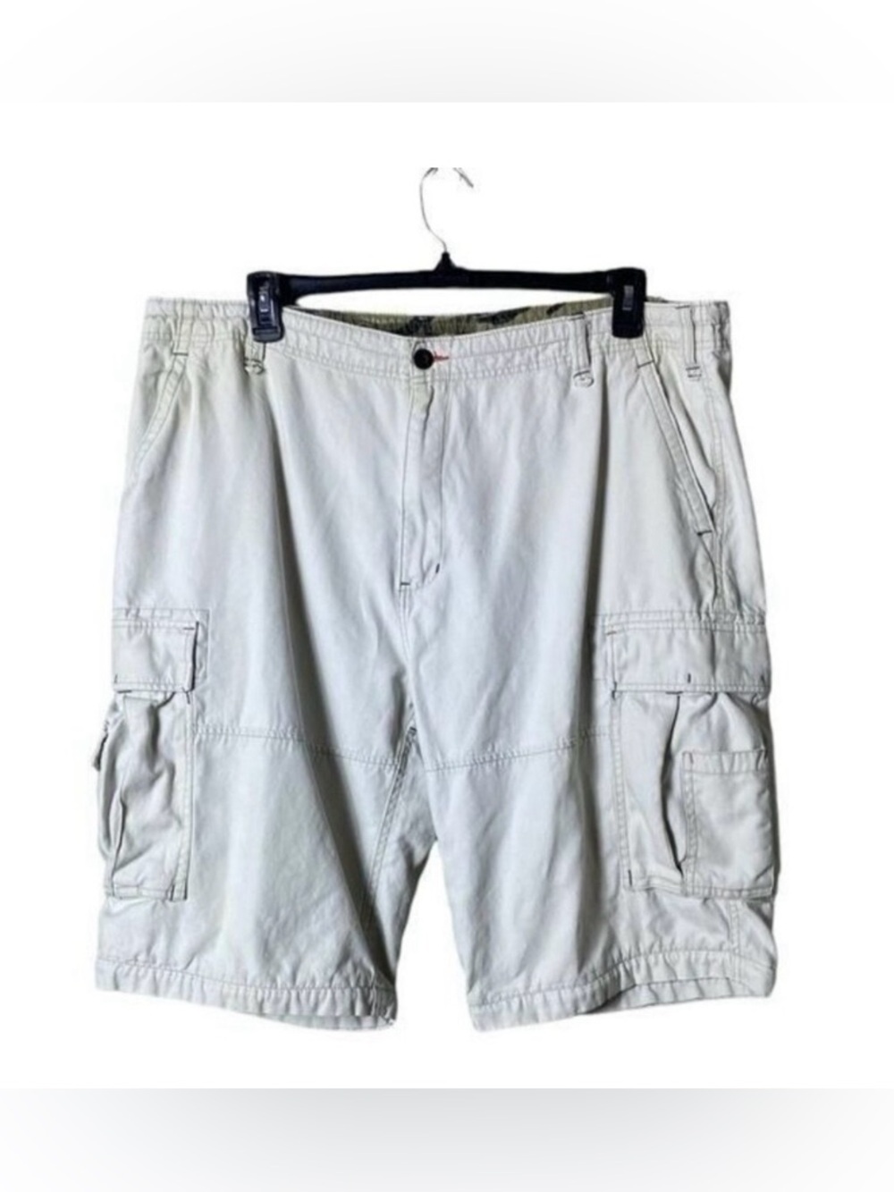 Vintage 90s Y2K Bugle Boy Mens Cargo Shorts Size 42 Gorpcore Skate Rave Utility